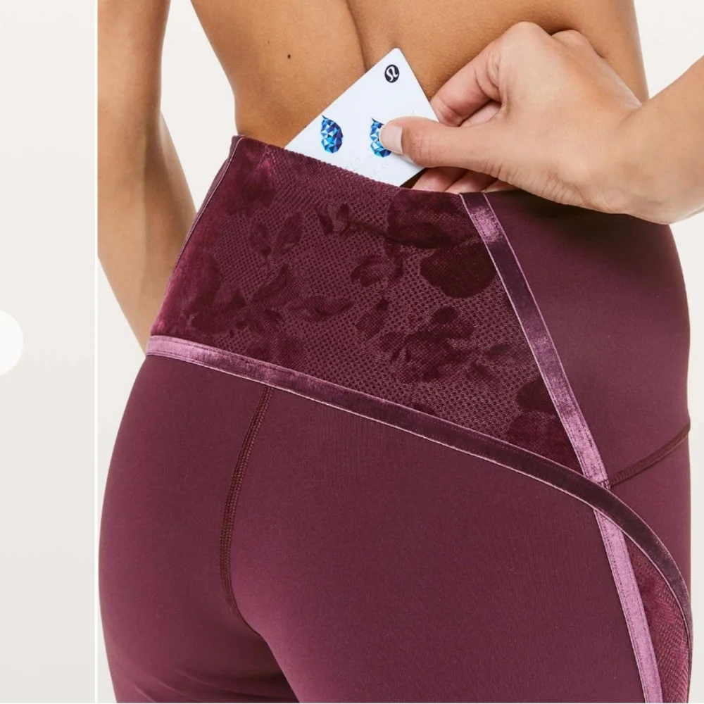 🍋NWT Lululemon Wunder Under High-Rise Tight* Flocked 28" - Picture 4 of 13
